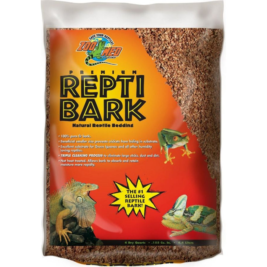 Zoo Med Premium Repti Bark Natural Reptile Bedding-Reptile-Zoo Med-4 Quarts-