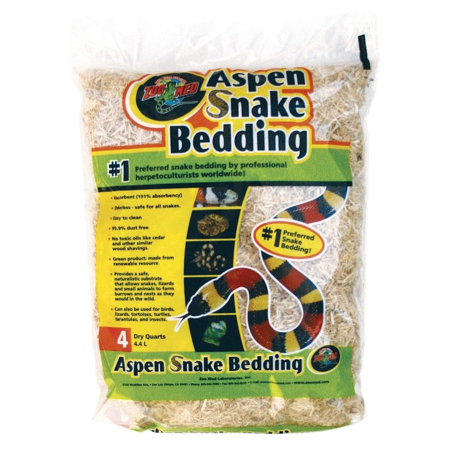 Zoo Med Aspen Snake Bedding-Reptile-Zoo Med-4 Quarts-