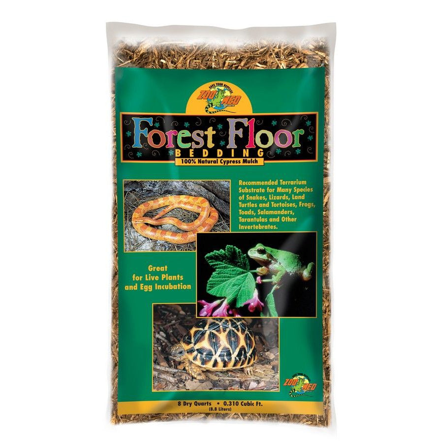 Zoo Med Forrest Floor Bedding - All Natural Cypress Mulch-Reptile-Zoo Med-8 Quarts-