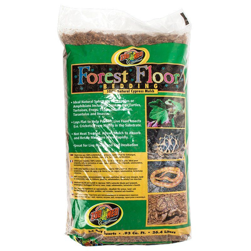 Zoo Med Forrest Floor Bedding - All Natural Cypress Mulch-Reptile-Zoo Med-24 Quarts-