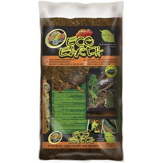 Zoo Med Eco Earth Loose Coconut Fiber Substrate-Reptile-Zoo Med-24 Quarts-