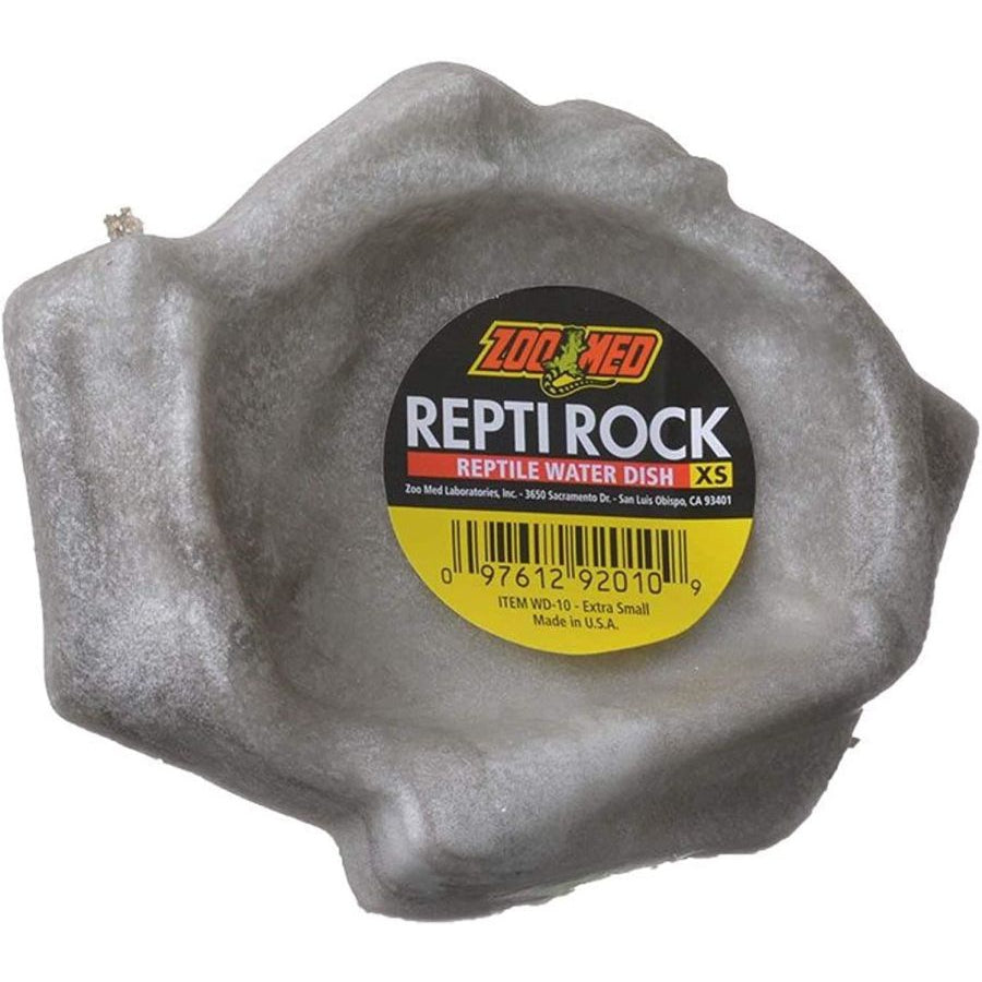 Zoo Med Repti Rock - Reptile Water Dish-Reptile-Zoo Med-X-Small (4.5" Long x 4" Wide)-