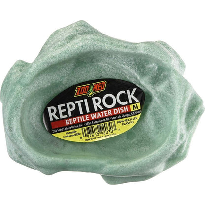 Zoo Med Repti Rock - Reptile Water Dish-Reptile-Zoo Med-Medium (6.5" Long x 5" Wide)-