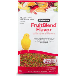 ZuPreem FruitBlend Flavor Bird Food for Very Small Birds-Bird-ZuPreem-14 oz-