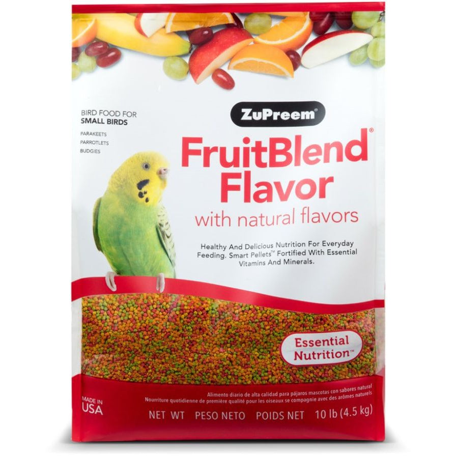 ZuPreem FruitBlend Premium Daily Bird Food - Small Birds-Bird-ZuPreem-10 lbs-