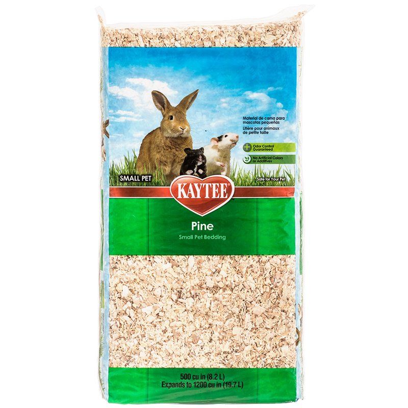 Kaytee Pine Small Pet Bedding-Small Pet-Kaytee-1 Bag - (500 Cu. In. Expands to 1,200 Cu. In.)-