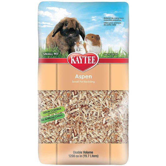 Kaytee Aspen Small Pet Bedding & Litter-Small Pet-Kaytee-1 Bag - (500 Cu. In. Expands to 1,200 Cu. In.)-