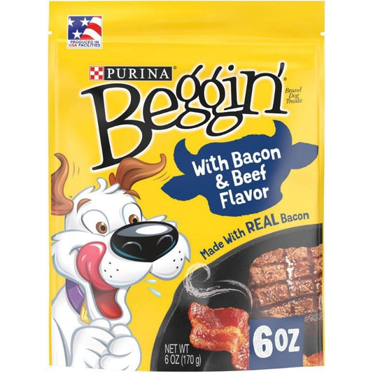 Purina Beggin' Strips - Bacon & Beef Flavor-Dog-Purina-6 oz-