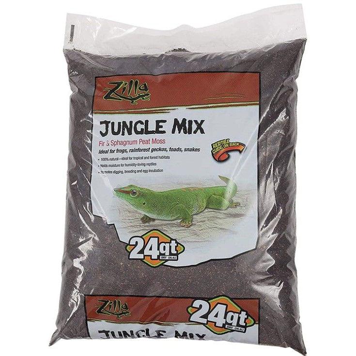 Zilla Jungle Mix - Fir & Sphagnum Peat Moss Mix-Reptile-Zilla-24 QT-