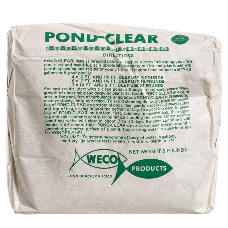 Weco Pond-Clear-Fish-Weco-5 lbs-