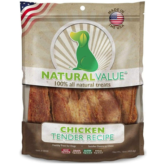 Loving Pets Natural Value Chicken Tenders-Dog-Loving Pets-16 oz-