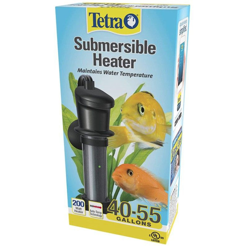 Tetra Submersible Heater-Fish-Tetra-HT55 Heater - 200 Watt - (Aquariums 40-55 Gallons)-