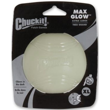 Chuckit Max Glow Ball-Dog-Chuckit!-X-Large Ball - 3.5" Diameter - 1 Pack-