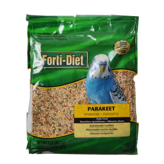 Kaytee Forti-Diet Parakeet Food-Bird-Kaytee-2 lbs-