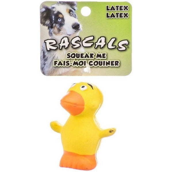 Rascals Latex Duck Dog Toy-Dog-Coastal Pet-2.5" Long-