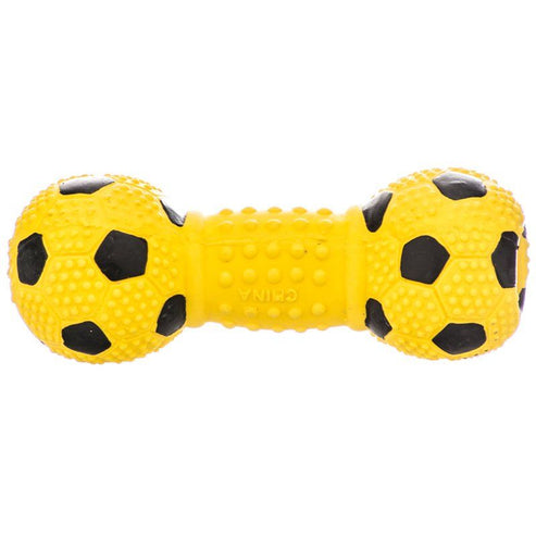 Rascals Latex Soccer Ball Dumbbell Dog Toy - Blue – BimBimPet