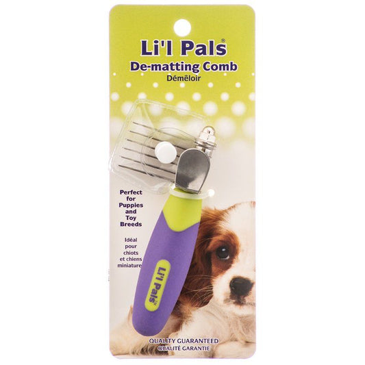 Lil Pals De-Matting Comb-Dog-Li'l Pals-4" Long Comb-