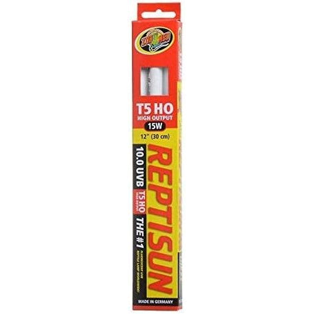 Zoo Med ReptiSun T5 HO 10.0 UVB Replacement Bulb-Reptile-Zoo Med-15 Watts - (12" Bulb)-