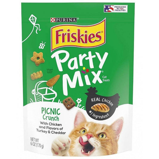 Friskies Party Mix Picnic Crunchy Cat Treats-Animals & Pet Supplies-BimBimPet-