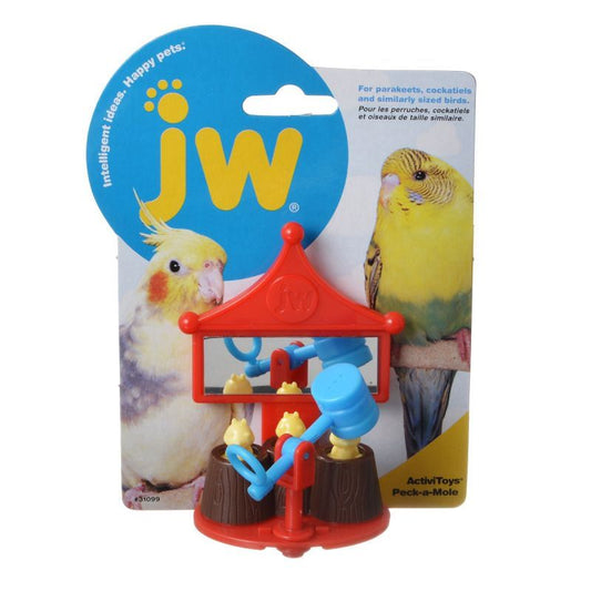 JW Pet Activitoys Peck-A-Mole Plastic Bird Toy-Animals & Pet Supplies-BimBimPet-