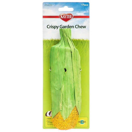 Kaytee Crispy Garden Chew Toy-Small Pet-Kaytee-Assorted Carrot or Corn - (7.5" - 8" Long)-