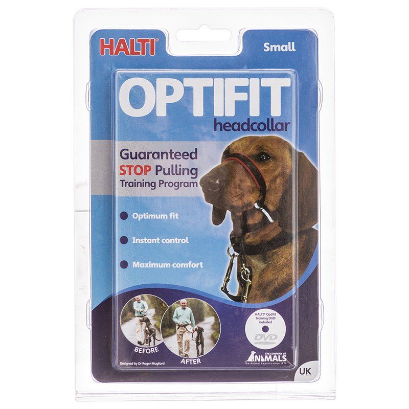 Halti Optifit Deluxe Headcollar for Dogs-Dog-Company of Animals-Small - (Westie, Jack Russell, Yorkie, Border Terrier)-