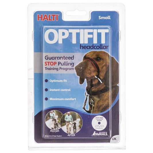 Halti Optifit Deluxe Headcollar for Dogs-Dog-Company of Animals-Small - (Westie, Jack Russell, Yorkie, Border Terrier)-