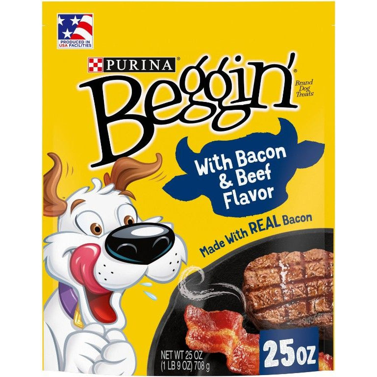 Purina Beggin' Strips - Bacon & Beef Flavor-Dog-Purina-25 oz-