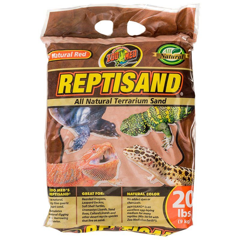 Zoo Med ReptiSand Substrate - Natural Red-Reptile-Zoo Med-20 lbs-