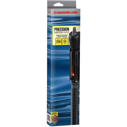 Marineland Precision Submersible Aquarium Heater-Fish-Marineland-200 Watt - 13.5" Long - (Aqauriums up to 55 Gallons)-