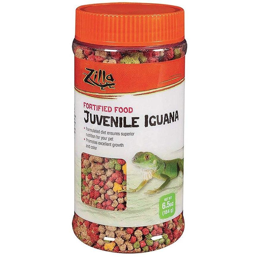 Zilla Fortified Food for Juvenile Iguanas-Reptile-Zilla-6.5 oz-