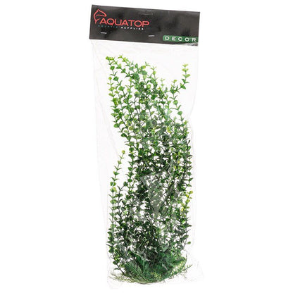 Aquatop Elodea Aquarium Plant - Green-Fish-Aquatop-20" High w/ Weighted Base-