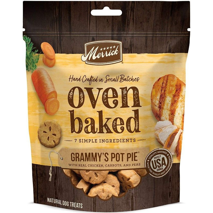 Merrick Oven Baked Grammys Pot Pie Natural Dog Treats-Dog-Merrick-11 oz-