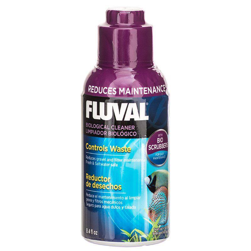 Fluval Biological Cleaner for Aquariums-Fish-Fluval-8.4 oz - (Treats up to 500 Gallons)-