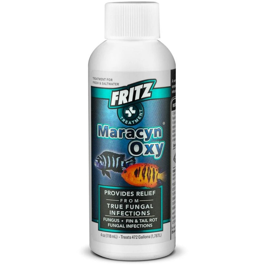 Fritz Maracyn Oxy Fungal Treatment for Freshwater and Saltwater Aquariums-Fish-Fritz Aquatics-4 oz-