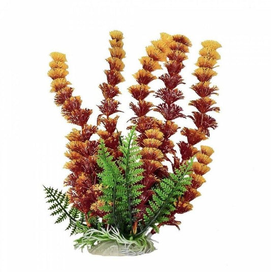 Aquatop Cabomba Aquarium Plant - Fire-Fish-Aquatop-20" High w/ Weighted Base-