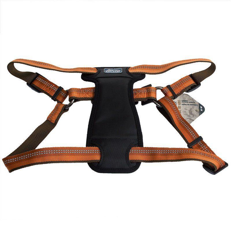 K9 Explorer Reflective Adjustable Padded Dog Harness - Campfire Orange-Dog-Coastal Pet-Fits 26"-38" Girth-