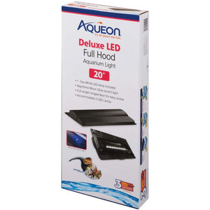 Aqueon Deluxe LED Full Hood-Fish-Aqueon-20" Fixture - 2 Watts-