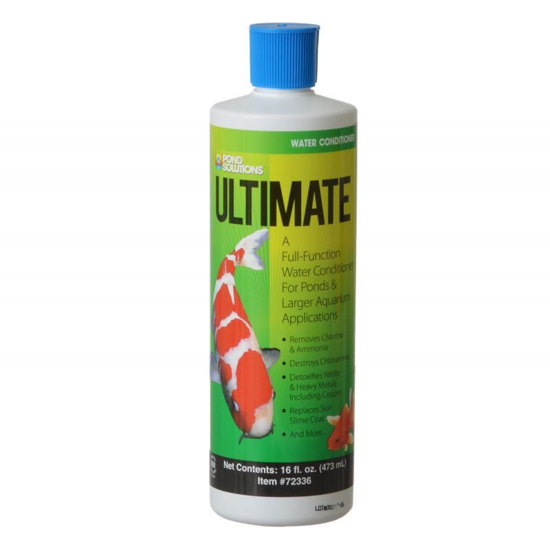 Pond Solutions Ultimate Water Conditioner for Ponds-Fish-Hikari-16 oz-