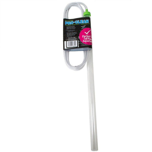 Python Pro-Clean Gravel Washer & Siphon Kit-Fish-Python Products-Small Tall - Aquariums 10-20 Gallons - (20"L x 1"D)-