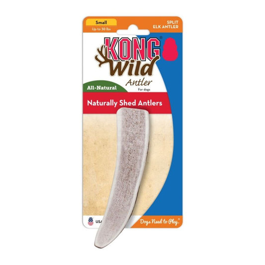 KONG Wild Split Elk Antler Dog Chew-Dog-KONG-Small (Dogs up to 30 lbs)-