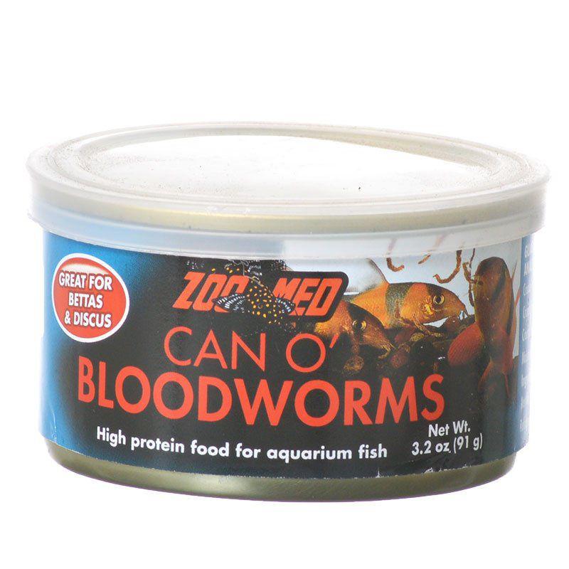 Zoo Med Can O' Bloodworms-Fish-Zoo Med-3.2 oz-