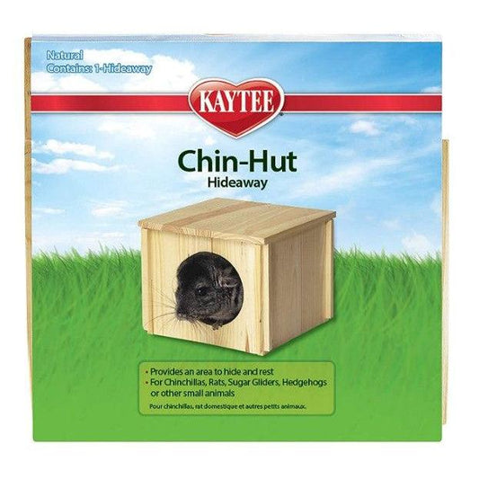 Kaytee Chin Hut-Small Pet-Kaytee-8"L x 8"W x 6.25"H-