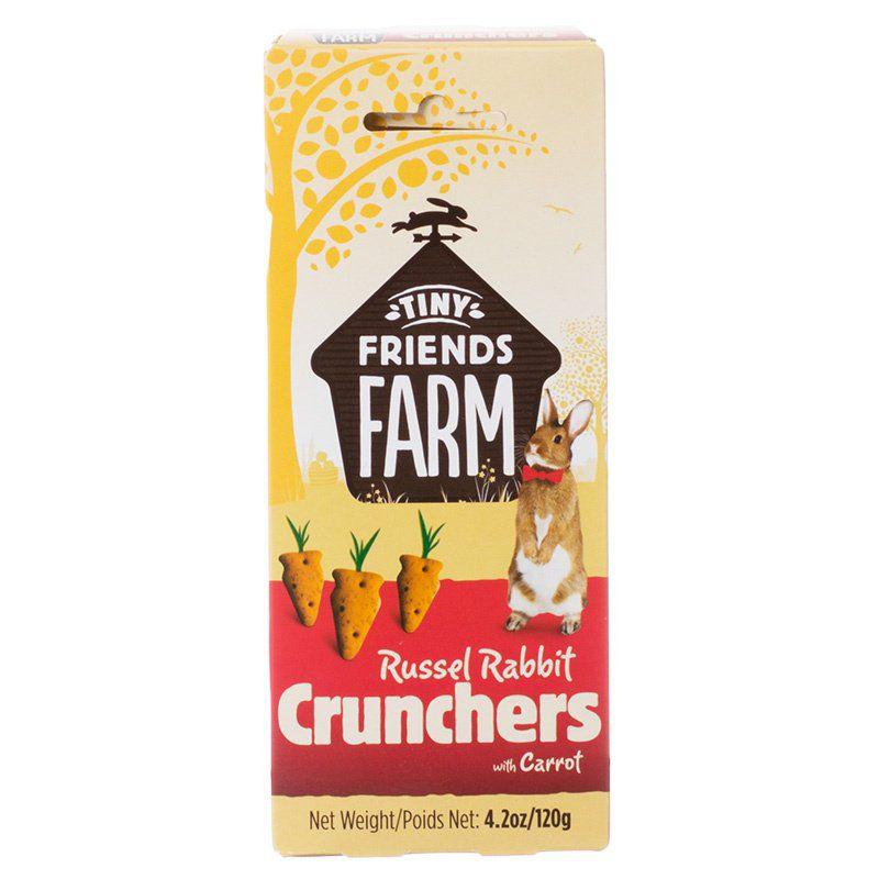 Tiny Friends Farm Russel Rabbit Crunchers with Carrot-Small Pet-Supreme Pet Foods-4.2 oz-