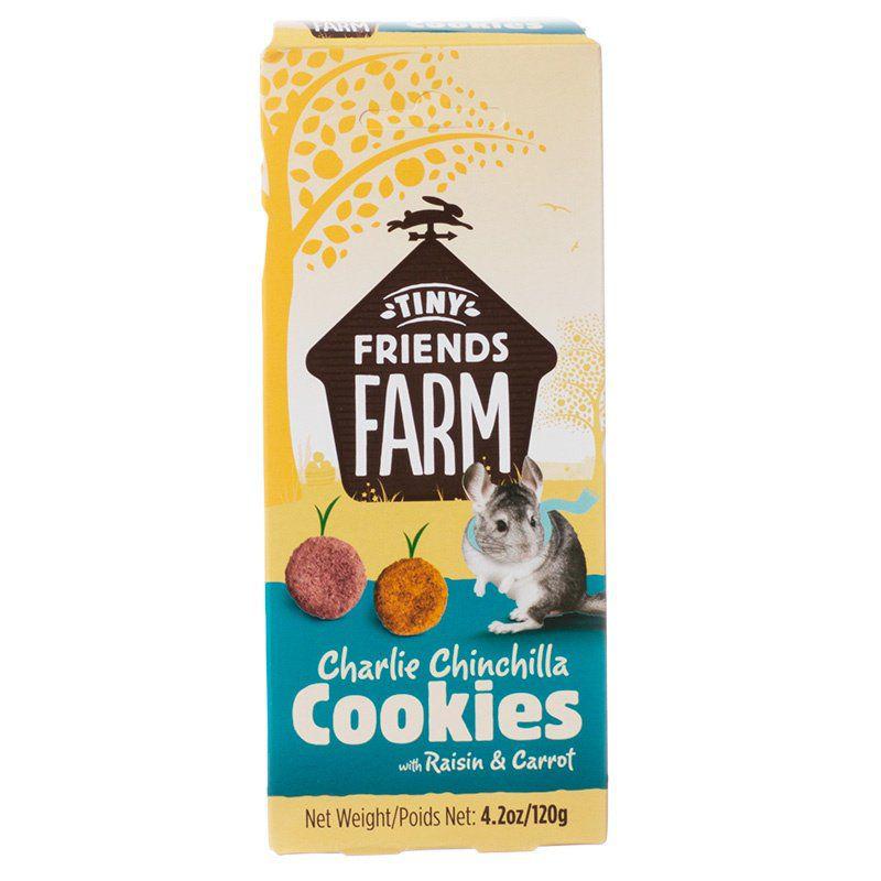 Tiny Friends Farm Charlie Chinchilla Cookies with Raisin & Carrot-Small Pet-Supreme Pet Foods-4.2 oz-