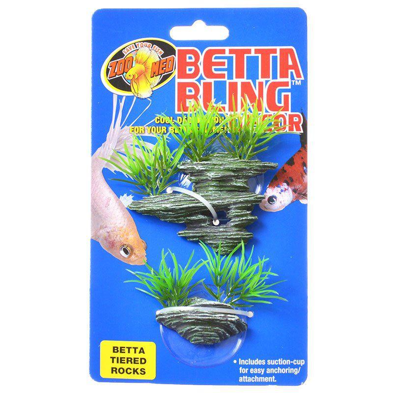 Zoo Med Betta Bling Tiered Rocks Decor-Fish-Zoo Med-1 Pack-