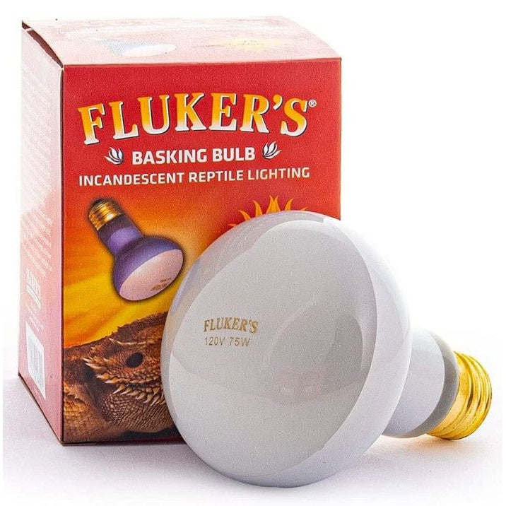 Flukers Incandescent Basking Bulb-Reptile-Flukers-75 Watt-