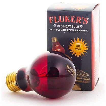 Flukers Red Heat Incandescent Bulb-Reptile-Flukers-40 Watt-