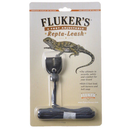 Flukers Repta-Leash-Reptile-Flukers-X-Small - 3" Harness (6' Lead)-