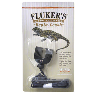 Flukers Repta-Leash-Reptile-Flukers-Medium - 4" Harness (6' Lead)-